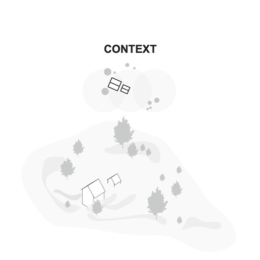 An unfinished domestic device as a threshold between interior and landscape / EX. An unfinished domestic device as a threshold between interior and landscape / EX. - Image 20 of 23