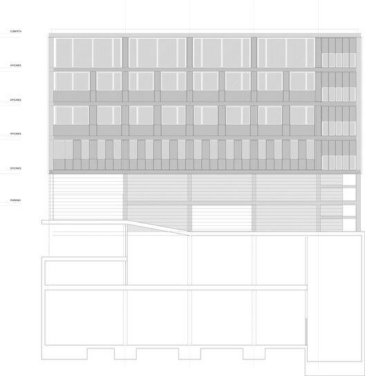Edifício de Uso Misto de Escritórios, Depósito e Estacionamento / KF arquitectes Edifício de Uso Misto de Escritórios, Depósito e Estacionamento / KF arquitectes - Imagem 27 de 28