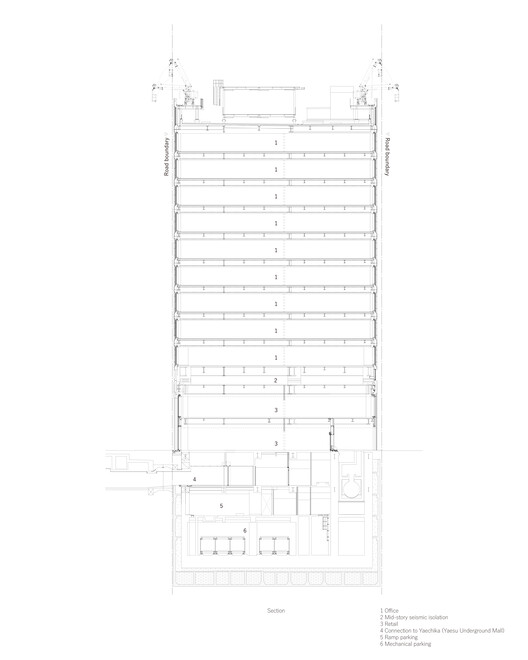 Edificio de oficinas Yaesu Daibiru / Nikken Sekkei - Imagen 25 de 32