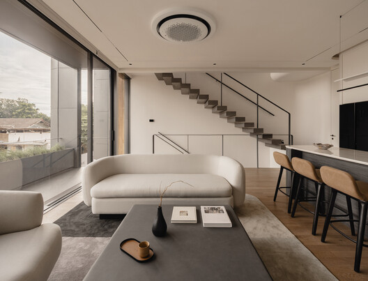 Residencia Arme / Studio S+AO Residencia Arme / Studio S+AO - Fotografía interior, Sala de estar