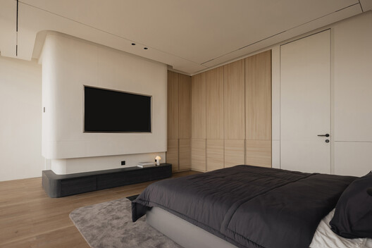 Residencia Arme / Studio S+AO Residencia Arme / Studio S+AO - Fotografía interior, Dormitorio, Madera, Iluminación, Camas
