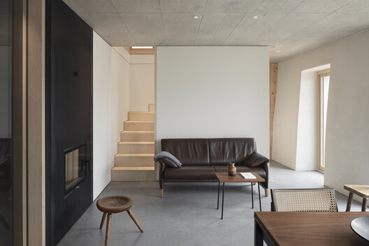HOUSE JCM / Ralph Germann architectes HOUSE JCM / Ralph Germann architectes - Interior Photography, Wood, Table, Chair
