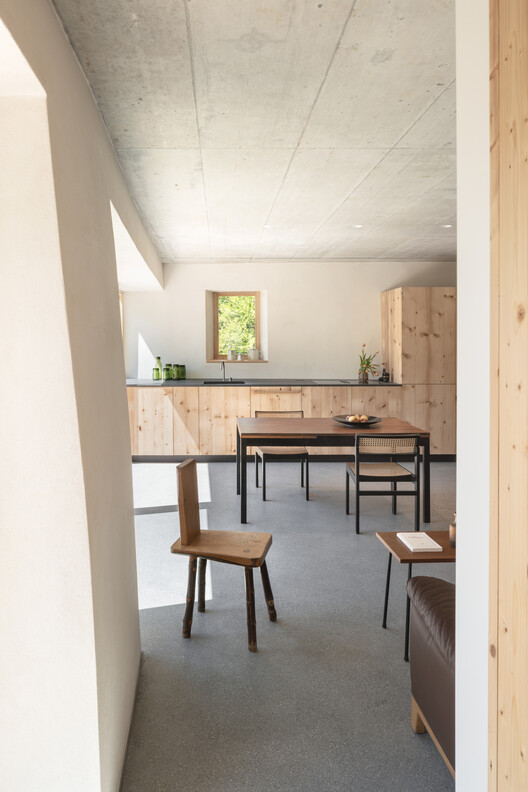 HOUSE JCM / Ralph Germann architectes HOUSE JCM / Ralph Germann architectes - Interior Photography, Wood, Table, Chair