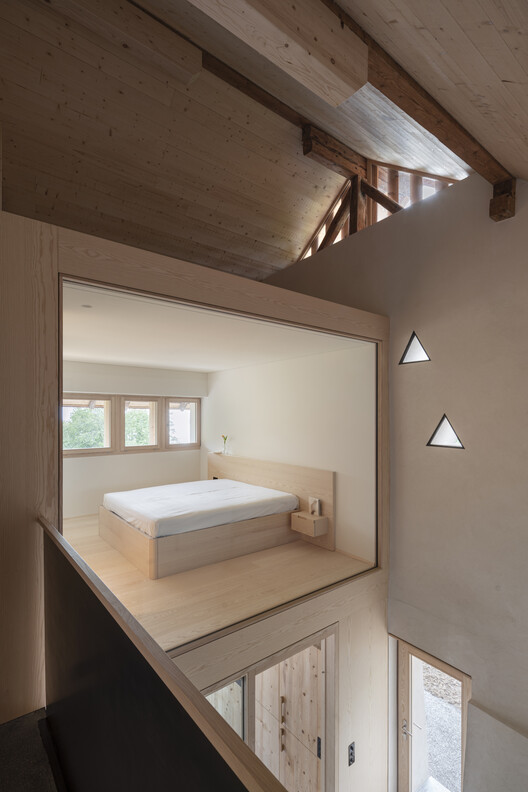 HOUSE JCM / Ralph Germann architectes HOUSE JCM / Ralph Germann architectes - Interior Photography, Wood, Lighting, Beam