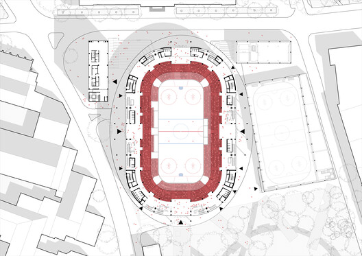 Jihlava Municipal Arena / CHYBÍK + KRIŠTOF - Image 27 of 32
