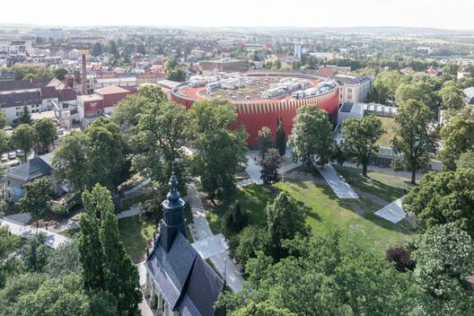 Jihlava Municipal Arena / CHYBÍK + KRIŠTOF - Exterior Photography