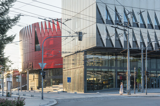 Jihlava Municipal Arena / CHYBÍK + KRIŠTOF - Exterior Photography