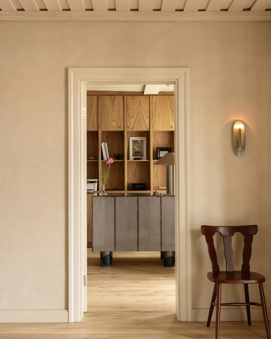 Ausma Hotel / Field Studio Ausma Hotel / Field Studio - Interior Photography, Closet, Wood, Chair