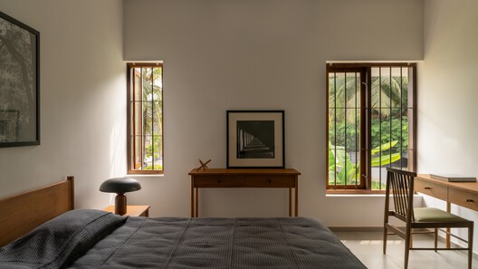 House Beyond the Mango Trees / inLe architects House Beyond the Mango Trees / inLe architects - Interior Photography, Bedroom, Lighting, Bed