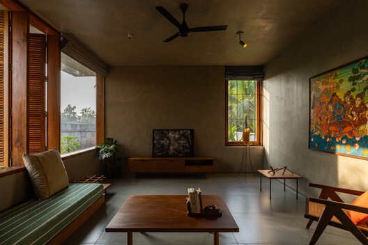 House Beyond the Mango Trees / inLe architects House Beyond the Mango Trees / inLe architects - Interior Photography, Wood, Table, Chair