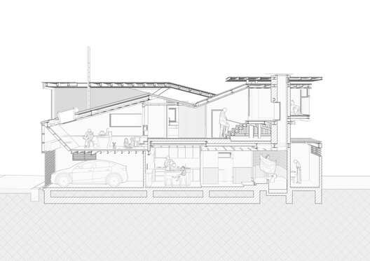 La Piel de la Casa de Piel / CANs architecture studio La Piel de la Casa de Piel / CANs architecture studio - Imagen 31 de 35