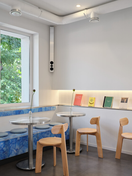 Collab Cafe & Concept Store / Levelstudio Collab Cafe & Concept Store / Levelstudio - Interior Photography, Lighting, Chair, Table