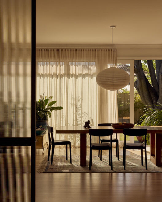 Holland Grove / Blair Smith Architecture Holland Grove / Blair Smith Architecture - Fotografia de Interiores, Sala de Jantar, Madeira, Mesa, Cadeira, Iluminação
