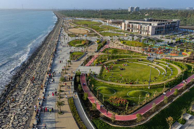 Dumas Sea Face Masterplan / INI Design Studio - Landscape Architecture
