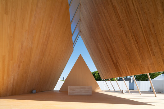 Onodatesho Pavilion at the 76th Japan's National Tree Planting Festival / Yano Aoyama Architecture Design Onodatesho Pavilion at the 76th Japan's National Tree Planting Festival / Yano Aoyama Architecture Design - Image 18 of 28