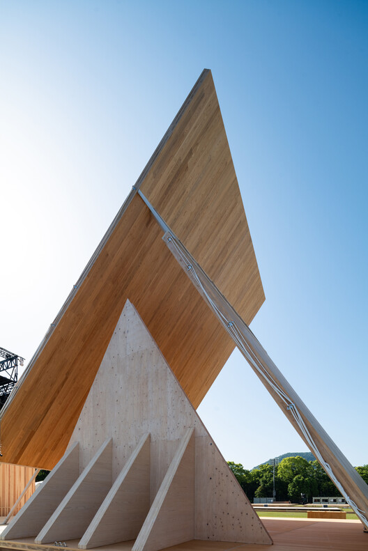 Onodatesho Pavilion at the 76th Japan's National Tree Planting Festival / Yano Aoyama Architecture Design Onodatesho Pavilion at the 76th Japan's National Tree Planting Festival / Yano Aoyama Architecture Design - Image 17 of 28