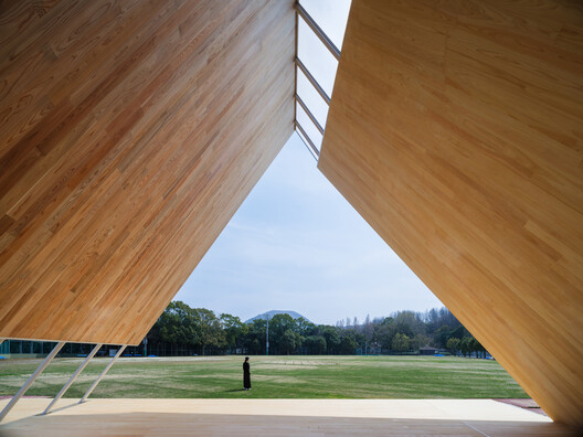 Onodatesho Pavilion at the 76th Japan's National Tree Planting Festival / Yano Aoyama Architecture Design Onodatesho Pavilion at the 76th Japan's National Tree Planting Festival / Yano Aoyama Architecture Design - Image 5 of 28