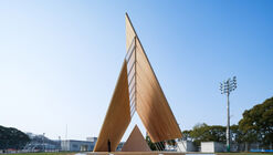 Onodatesho Pavilion at the 76th Japan's National Tree Planting Festival / Yano Aoyama Architecture Design