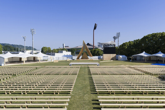 Onodatesho Pavilion at the 76th Japan's National Tree Planting Festival / Yano Aoyama Architecture Design Onodatesho Pavilion at the 76th Japan's National Tree Planting Festival / Yano Aoyama Architecture Design - Image 10 of 28