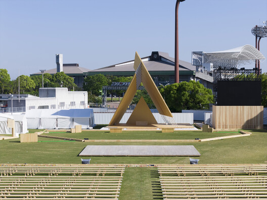 Onodatesho Pavilion at the 76th Japan's National Tree Planting Festival / Yano Aoyama Architecture Design Onodatesho Pavilion at the 76th Japan's National Tree Planting Festival / Yano Aoyama Architecture Design - Image 11 of 28