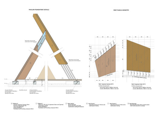 Onodatesho Pavilion at the 76th Japan's National Tree Planting Festival / Yano Aoyama Architecture Design Onodatesho Pavilion at the 76th Japan's National Tree Planting Festival / Yano Aoyama Architecture Design - Image 27 of 28