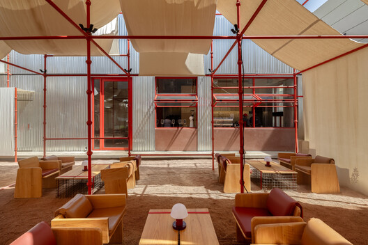 Bag Café / AO Architects - Interior Photography, Living Room, Wood