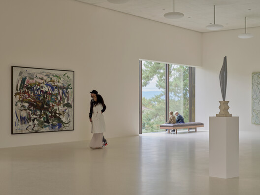 The expanded Ensemble of the Fondation Beyeler / Atelier Peter Zumthor The expanded Ensemble of the Fondation Beyeler / Atelier Peter Zumthor - Interior Photography