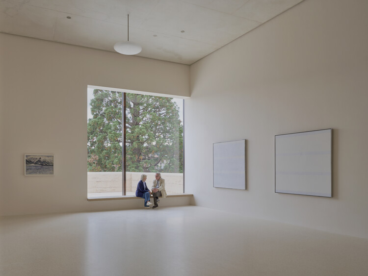 The expanded Ensemble of the Fondation Beyeler / Atelier Peter Zumthor - Interior Photography, Pavilion