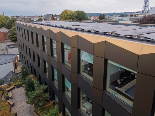 Geometry that Generates Energy: The Solar Facade of Breidablikk Gården, Norway Geometry that Generates Energy: The Solar Facade of Breidablikk Gården, Norway - Image 25 of 27