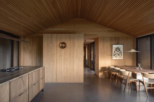 Cabaña Ostøya / R21 Arkitekter - Fotografía interior, Madera