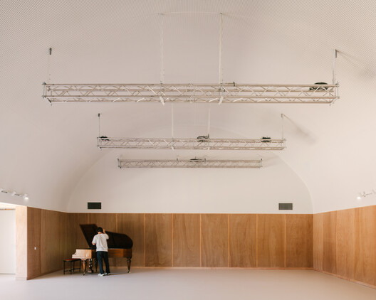 Cultural Center in Vaison-la-Romaine / Tectoniques - Interior Photography, Kitchen, Wood