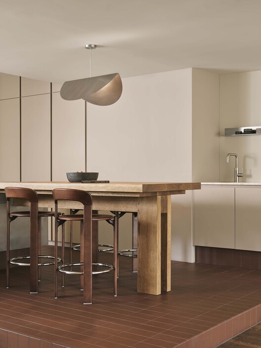 Home Herengracht / Studio Modijefsky Home Herengracht / Studio Modijefsky - Interior Photography, Kitchen, Wood, Lighting, Table, Chair