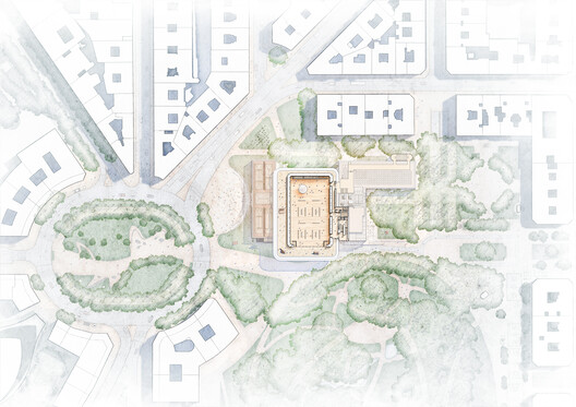 Bilbao Fine Arts Museum / Foster + Partners Bilbao Fine Arts Museum / Foster + Partners - Image 12 of 23