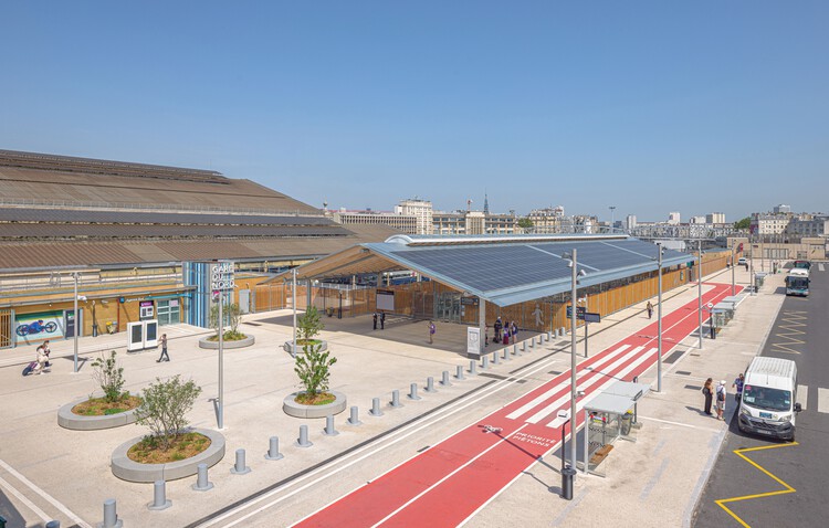 Solar Bicycle Hall, Paris-Nord Station / AREP - Exterior Photography, Public Architecture, Beam
