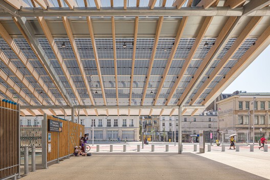 Solar Bicycle Hall, Paris-Nord Station  / AREP - Interior Photography, Beam