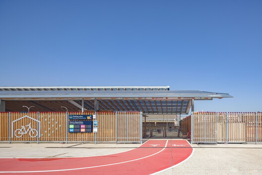 Solar Bicycle Hall, Paris-Nord Station  / AREP - Exterior Photography