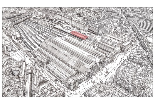 Solar Bicycle Hall, Paris-Nord Station  / AREP - Image 11 of 14
