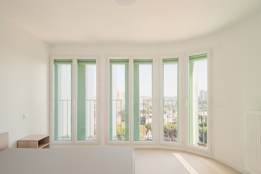 OASIS Student Residence / ATELIER STEPHANE FERNANDEZ OASIS Student Residence / ATELIER STEPHANE FERNANDEZ - Interior Photography, Glass