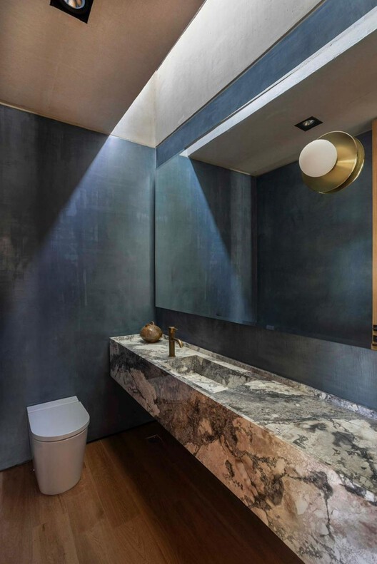 Casa HIKARI / Estudio PK Casa HIKARI / Estudio PK - Fotografía interior, Baño, Iluminación, Tarjas, Encimera