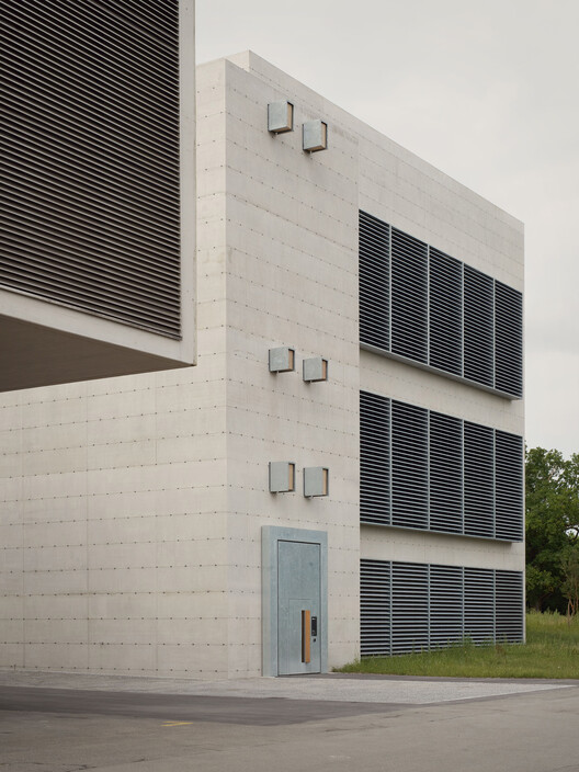 Data Center ETH Zurich / Penzel Valier - Exterior Photography, Concrete