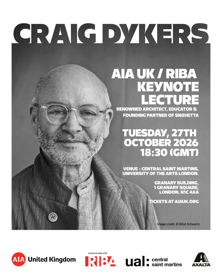 AIA UK/RIBA Keynote Lecture featuring Craig Dykers of Snøhetta