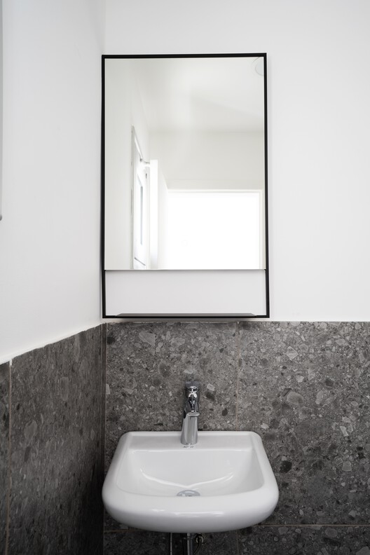 ITA - Italian Trade Agency Dakar / MOST Monti Studio ITA - Italian Trade Agency Dakar / MOST Monti Studio - Interior Photography, Bathroom, Sink, Concrete
