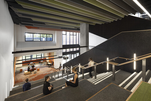 Port Melbourne Secondary College / Billard Leece Partnership Port Melbourne Secondary College / Billard Leece Partnership - Interior Photography, Wood, Stairs