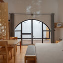 Hacienda Amalucan / Taller Eduardo Audirac - Interior Photography, Renovation, Bedroom, Lighting, Chair, Bed