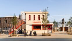 L'AIGUILLEUSE - Renovation of a former railway signal box into a kiosk-bar / Studio Téré