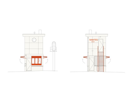 L'AIGUILLEUSE - Renovation of a former railway signal box into a kiosk-bar / Studio Téré L'AIGUILLEUSE - Renovation of a former railway signal box into a kiosk-bar / Studio Téré - Image 16 of 20