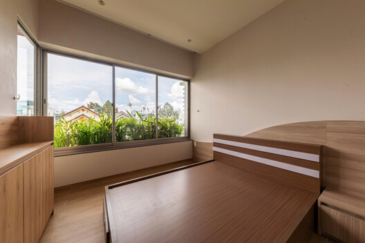 Calm Haven House / ADA Design & Build Calm Haven House / ADA Design & Build - Interior Photography, Wood, Bedroom, Bed