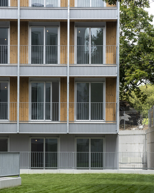4 Social Housing Buildings in Valdecorvos, Pontevedra / Díaz y Díaz Arquitectos - Exterior Photography, Balcony