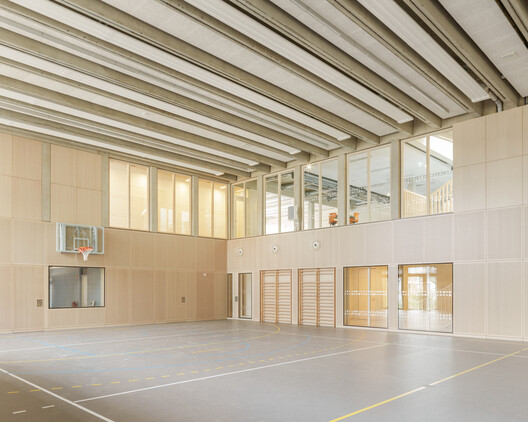 Wilnsdorf Primary School and Sports Hall / BUERO BB Wilnsdorf Primary School and Sports Hall / BUERO BB - Interior Photography, Wood