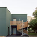 Two Multi-Family Housing Units / Aplomb - Exterior Photography, Houses, Balcony, Handrail, Stairs, Fence